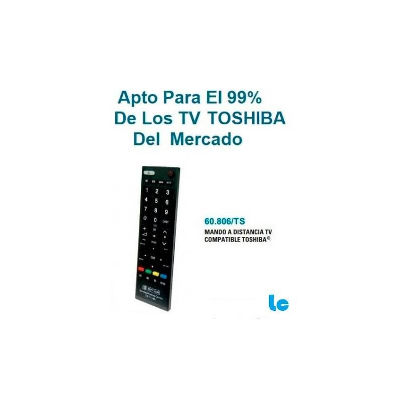 Mando A Distancia TV LCD/LED - Apto Para El 99% De Los TV Toshiba Del  Mercado