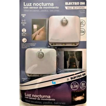 Luz Nocturna LED Con Sensor...