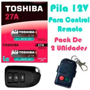 Pila TOSHIBA 27A 12V -...